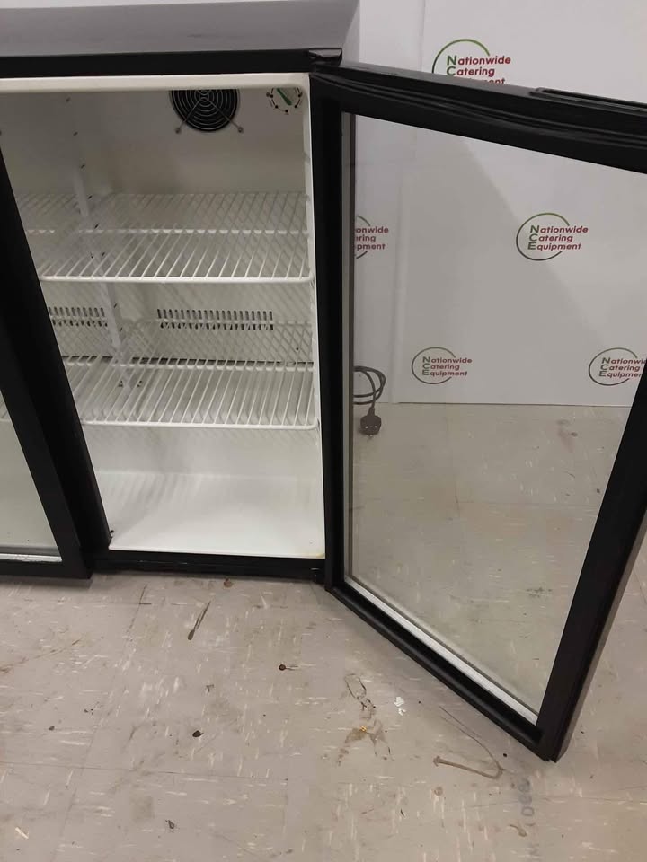 CLEARANCE Twin Hinged Door Bottle Cooler (NCE4835)