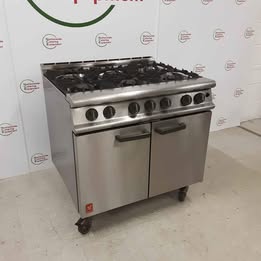 Falcon Dominator Six Burner Stove and Oven - Natural Gas (4449)