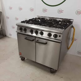 Falcon Dominator Six Burner Stove and Oven - Natural Gas (4449)