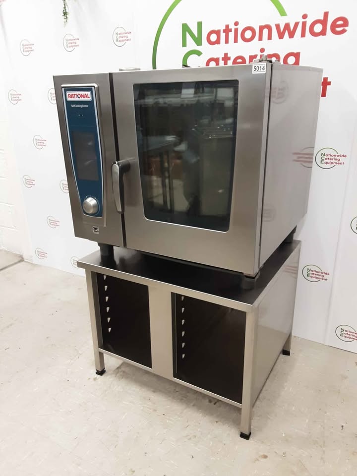 Rational 2018 Six Grid SCC Three Phase Electric Combi Oven On Stand (NCE5014)