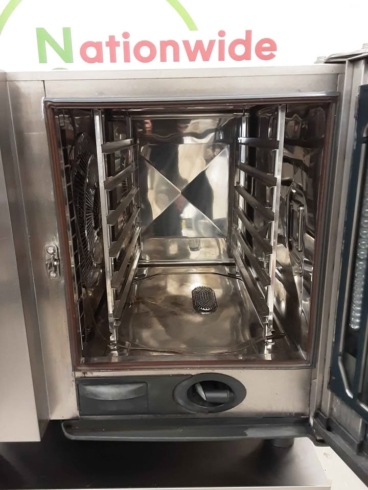 Rational 2018 Six Grid SCC Three Phase Electric Combi Oven On Stand (NCE5014)