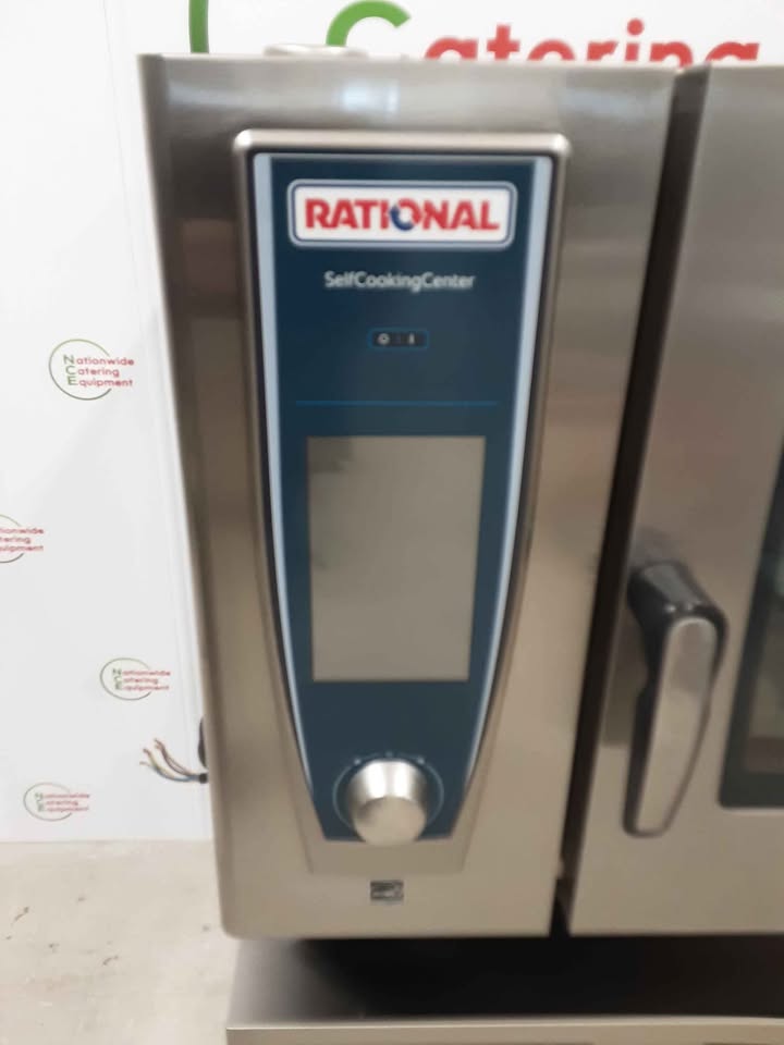 Rational 2018 Six Grid SCC Three Phase Electric Combi Oven On Stand (NCE5014)