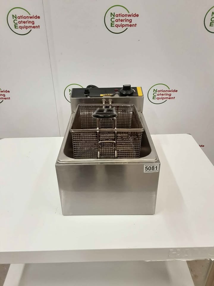 Buffalo Tabletop Single Tank Electric Fryer 13amp, Model- L484 (NCE5081)