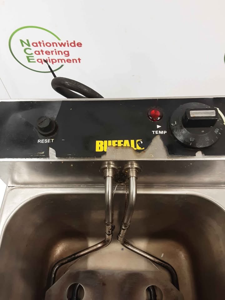 Buffalo Tabletop Single Tank Electric Fryer 13amp, Model- L484 (NCE5081)