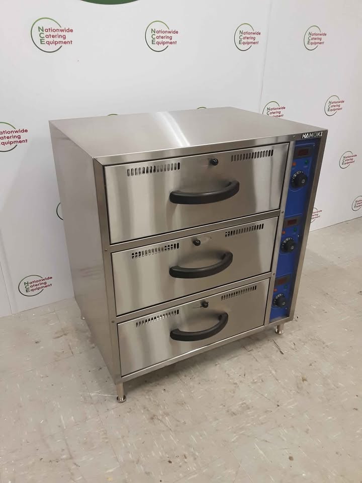 Hamoki Three Food Warming Drawer Unit (NCE5166)