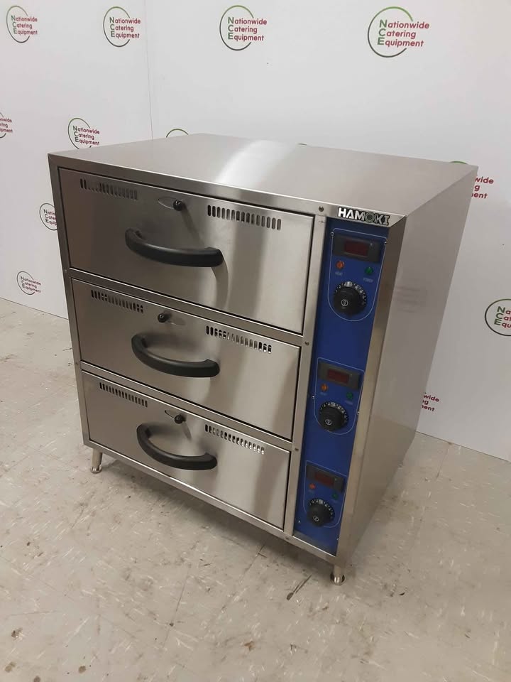 Hamoki Three Food Warming Drawer Unit (NCE5166)