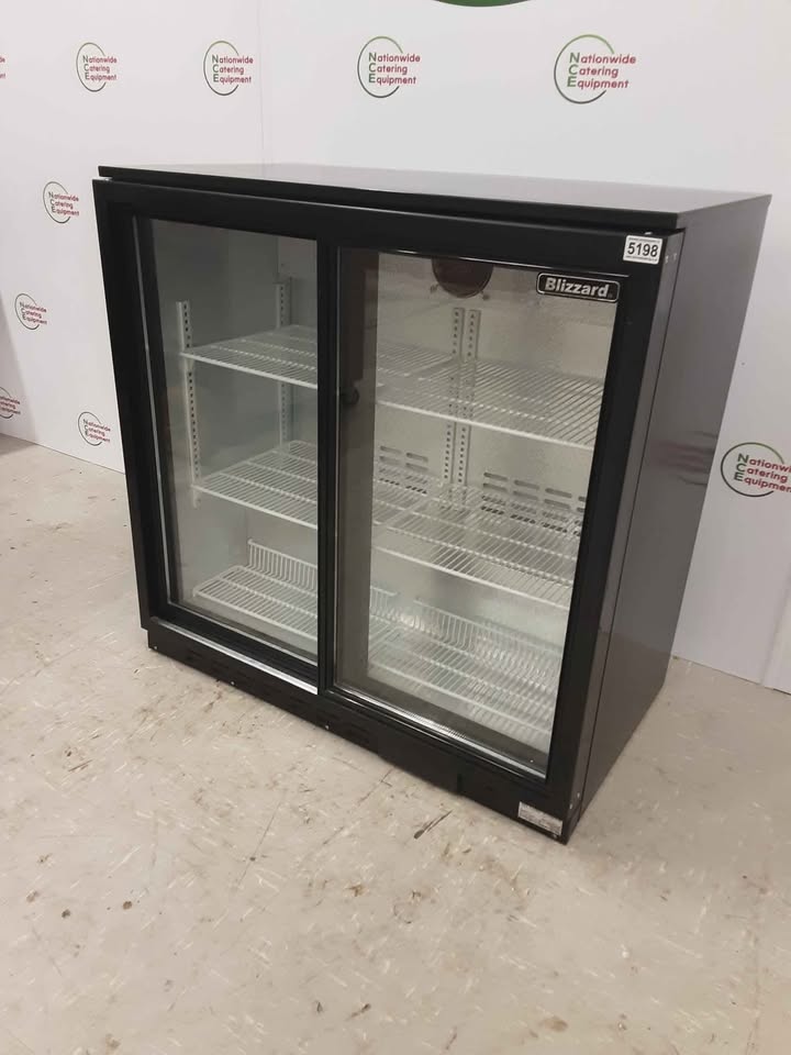 Blizzard Two Sliding Door Bottle Cooler, Model- BZ-BAR2/SL (NCE5198)