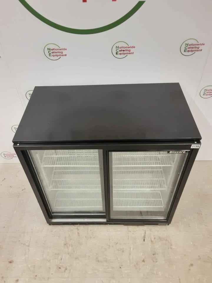 Blizzard Two Sliding Door Bottle Cooler, Model- BZ-BAR2/SL (NCE5198)