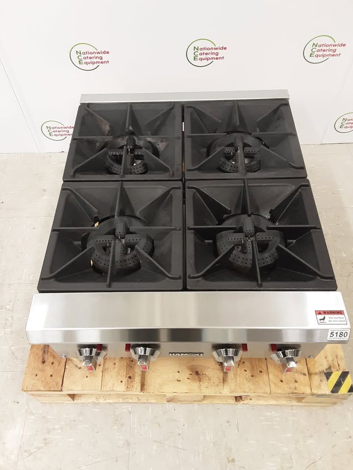 Hamoki Tabletop Four Burner Stove, Natural Gas (NCE5180)