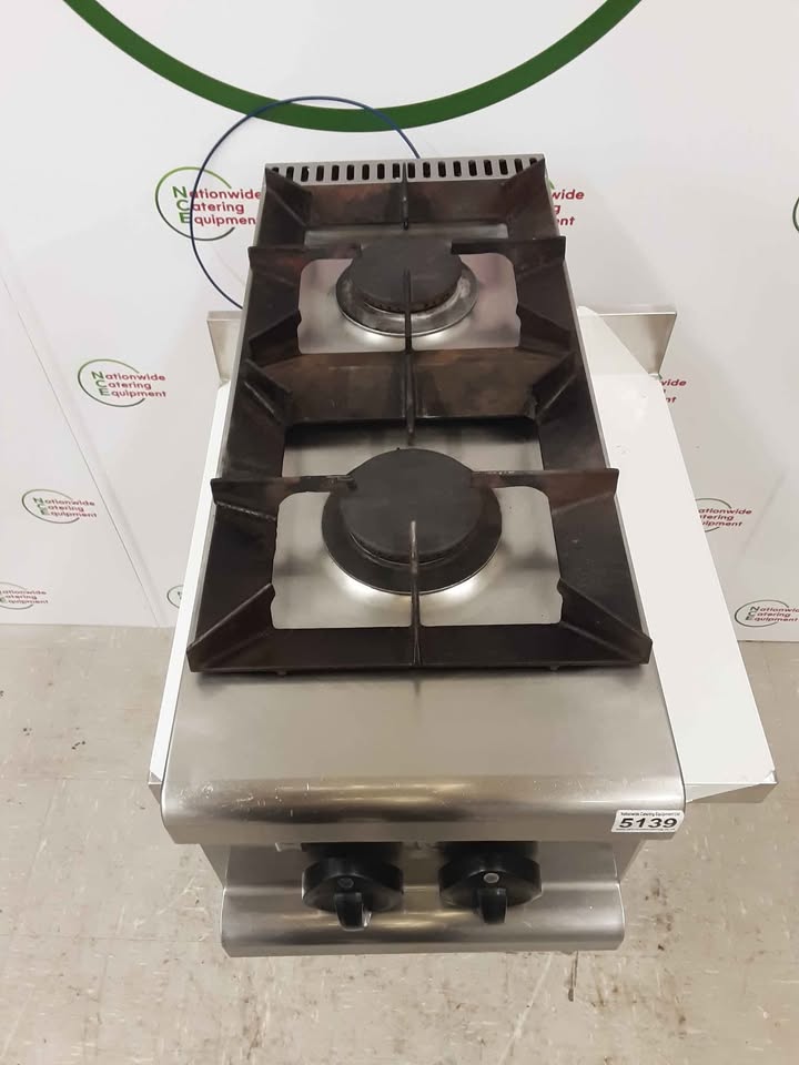 Lincat Opus Tabletop Two Burner Stove, Natural Gas, Model- OG8009 (NCE5139)