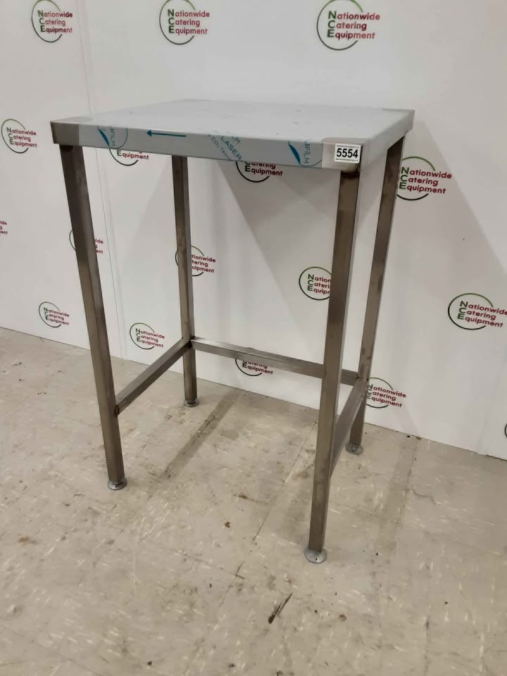 New/Un-Used Stainless Steel Table 58x52cm (NCE5554)