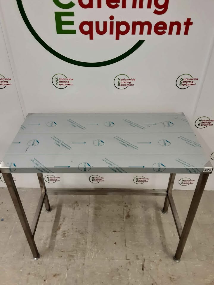 New/Un-Used Stainless Steel Table 103x55cm (NCE5550)