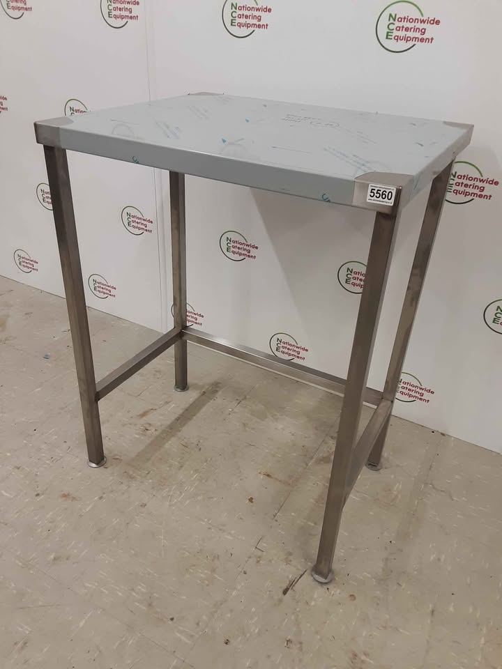 New/Un-Used Stainless Steel Table 70x59cm (NCE5560)
