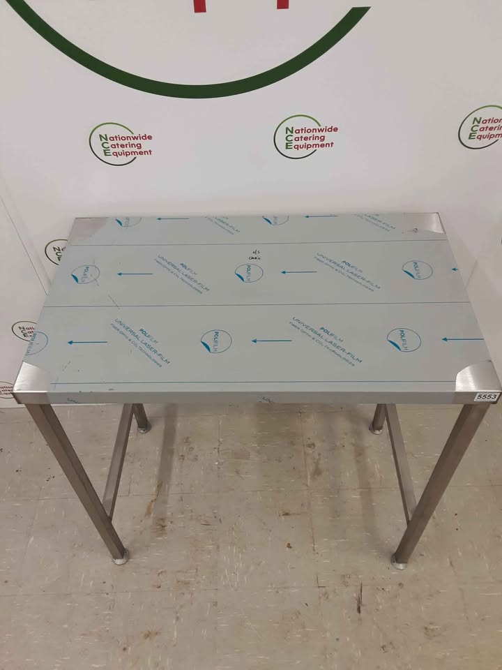 New/Un-Used Stainless Steel Table 88x53cm (NCE5553)