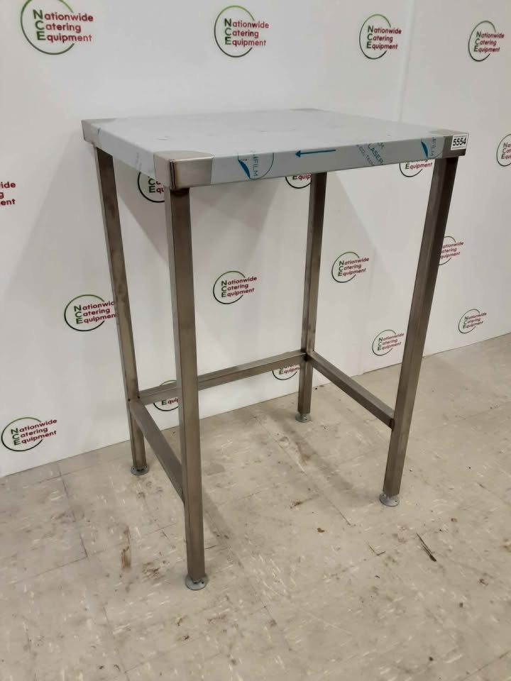 New/Un-Used Stainless Steel Table 58x52cm (NCE5554)