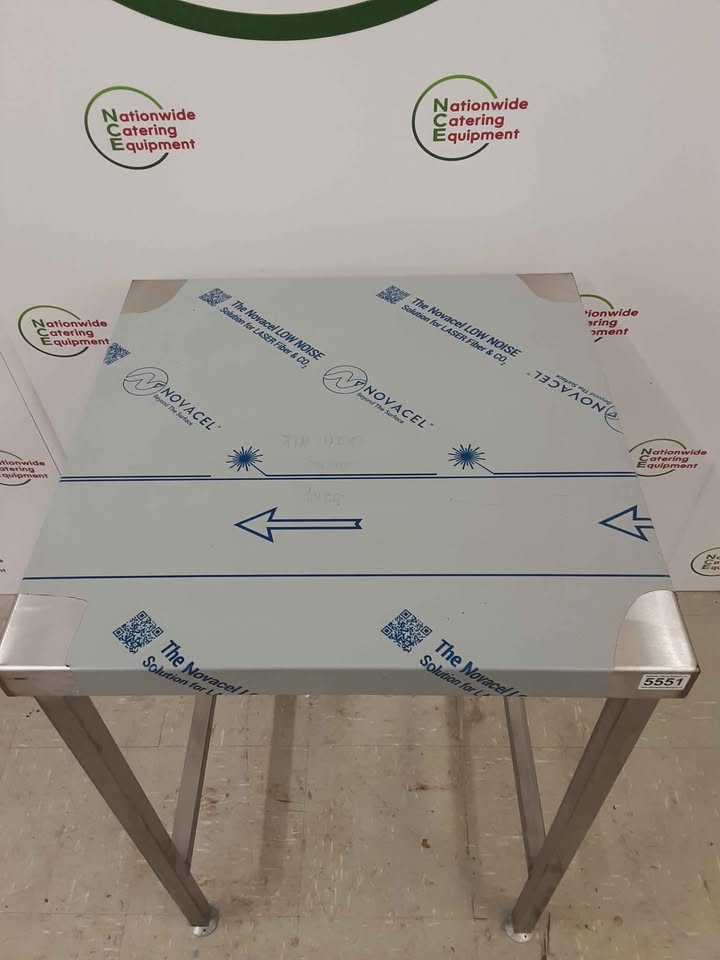 New/Un-Used Stainless Steel Table 60x60cm (NCE5551)
