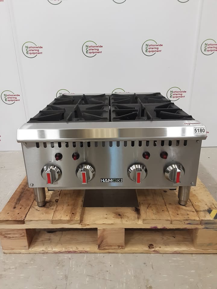 Hamoki Tabletop Four Burner Stove, Natural Gas (NCE5180)