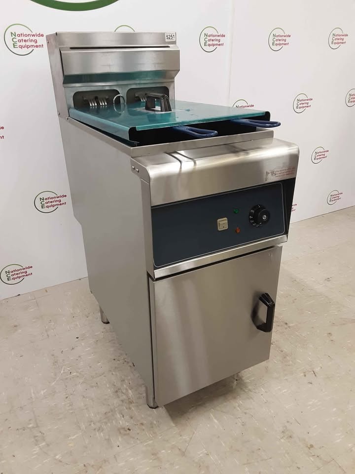 Hamoki Free-Standing Single Tank Electric Fryer Single Phase, Model- DF-28L (NCE5251)
