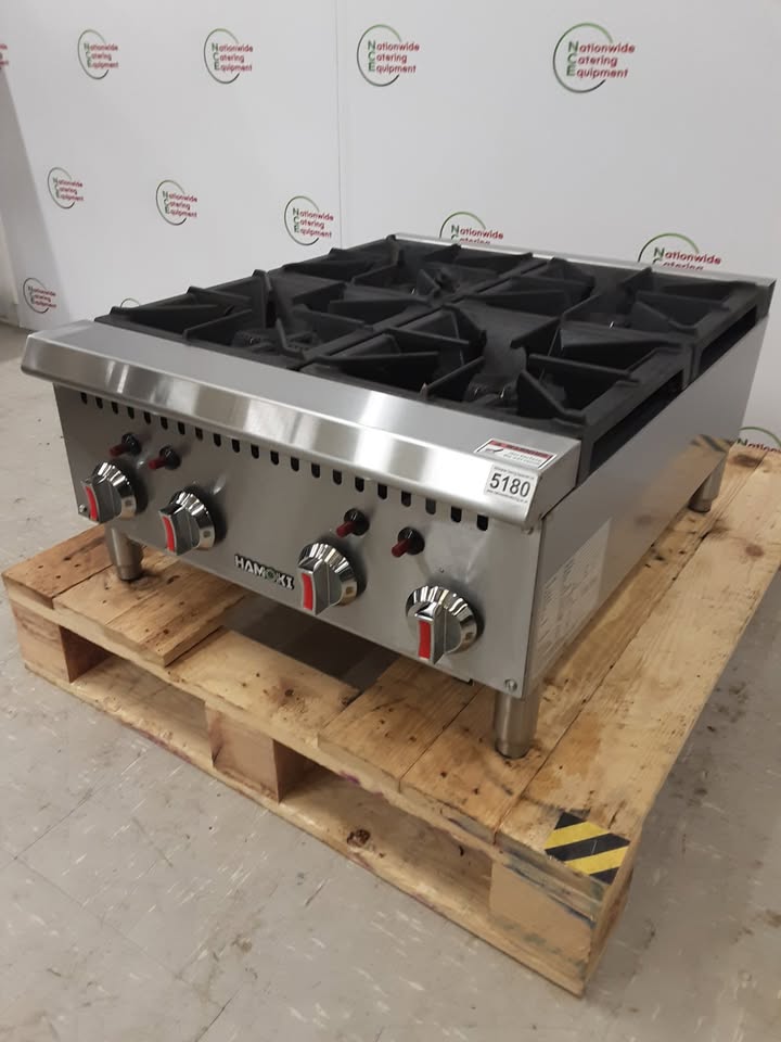 Hamoki Tabletop Four Burner Stove, Natural Gas (NCE5180)