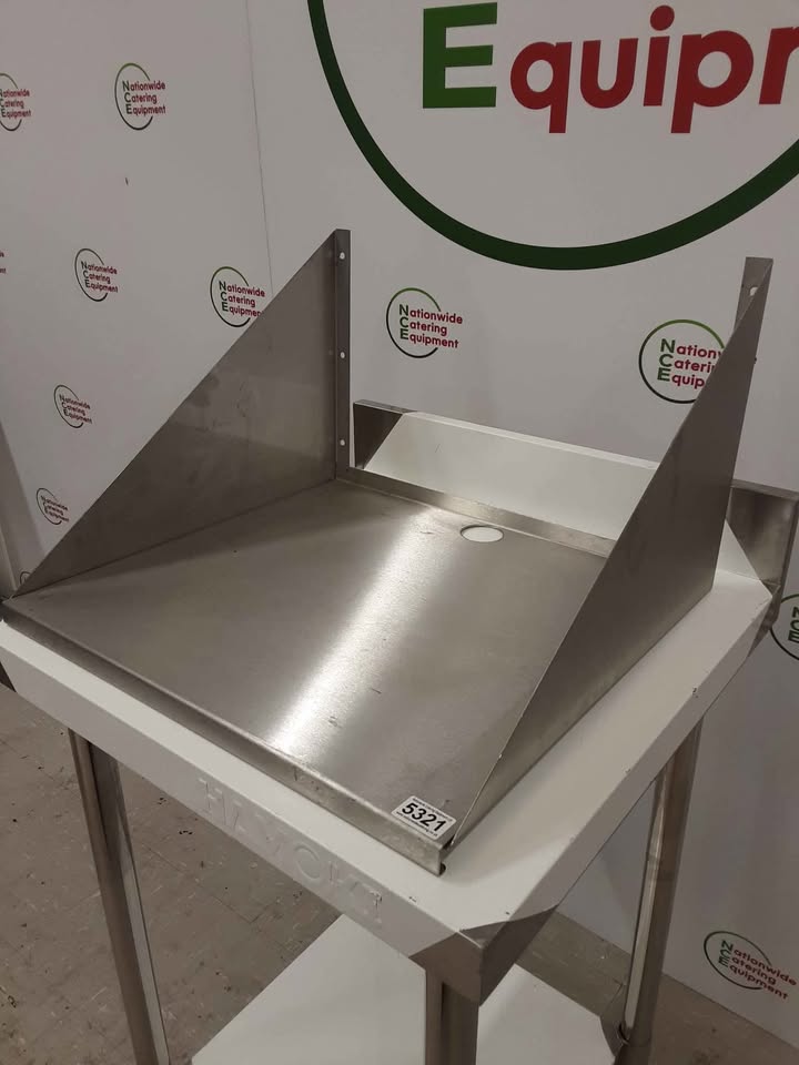 Stainless Steel Microwave Wall Shelf 50x53cm (NCE5321)