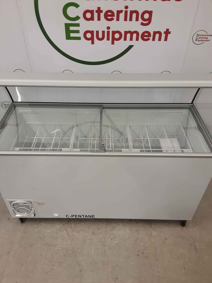 Tefcold IC500SC Canopy Ice-Cream Scooping Freezer- 12 Napoli Capacity (NCE5269)