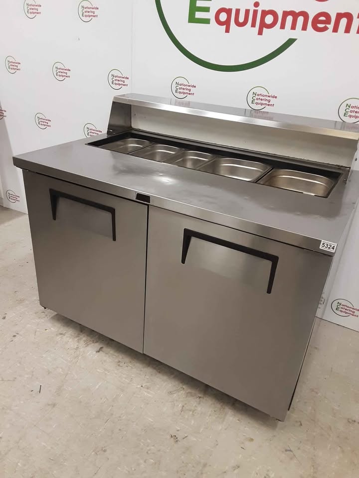 CLEARANCE True Two Door Counter Fridge With Toppings Opening, Model-TSSU (NCE5324)