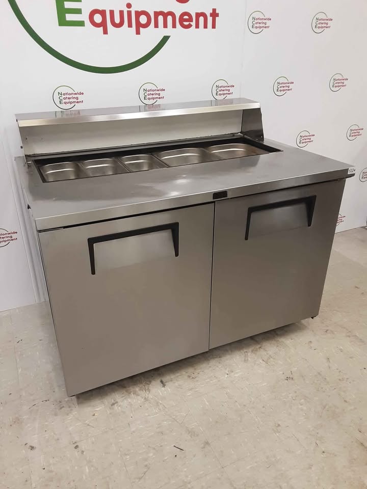 CLEARANCE True Two Door Counter Fridge With Toppings Opening, Model-TSSU (NCE5324)