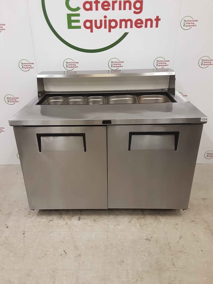 CLEARANCE True Two Door Counter Fridge With Toppings Opening, Model-TSSU (NCE5324)