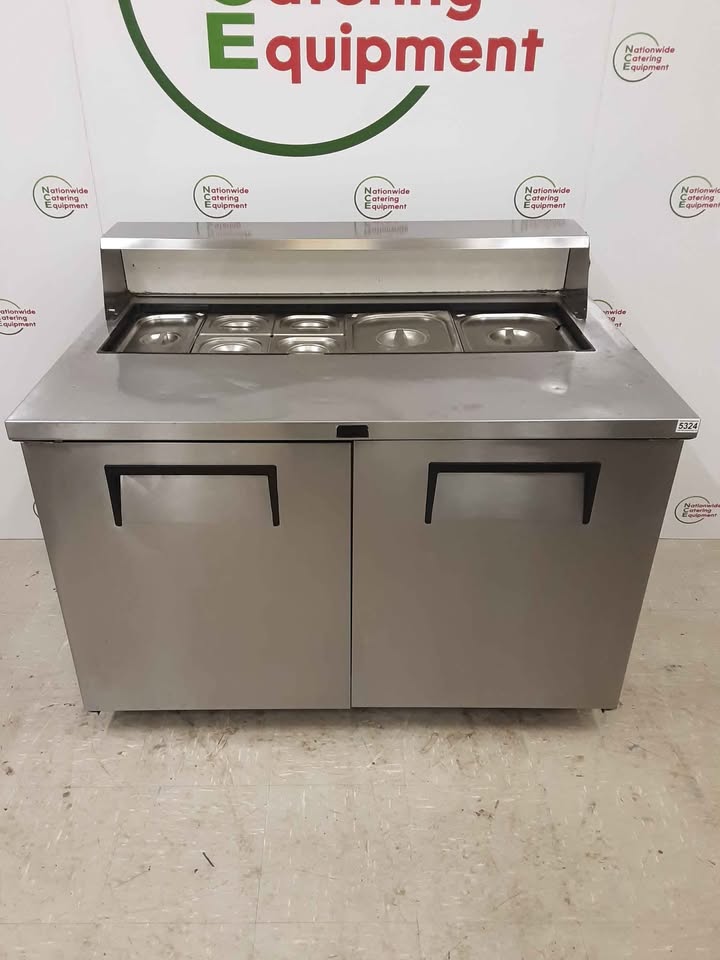 CLEARANCE True Two Door Counter Fridge With Toppings Opening, Model-TSSU (NCE5324)