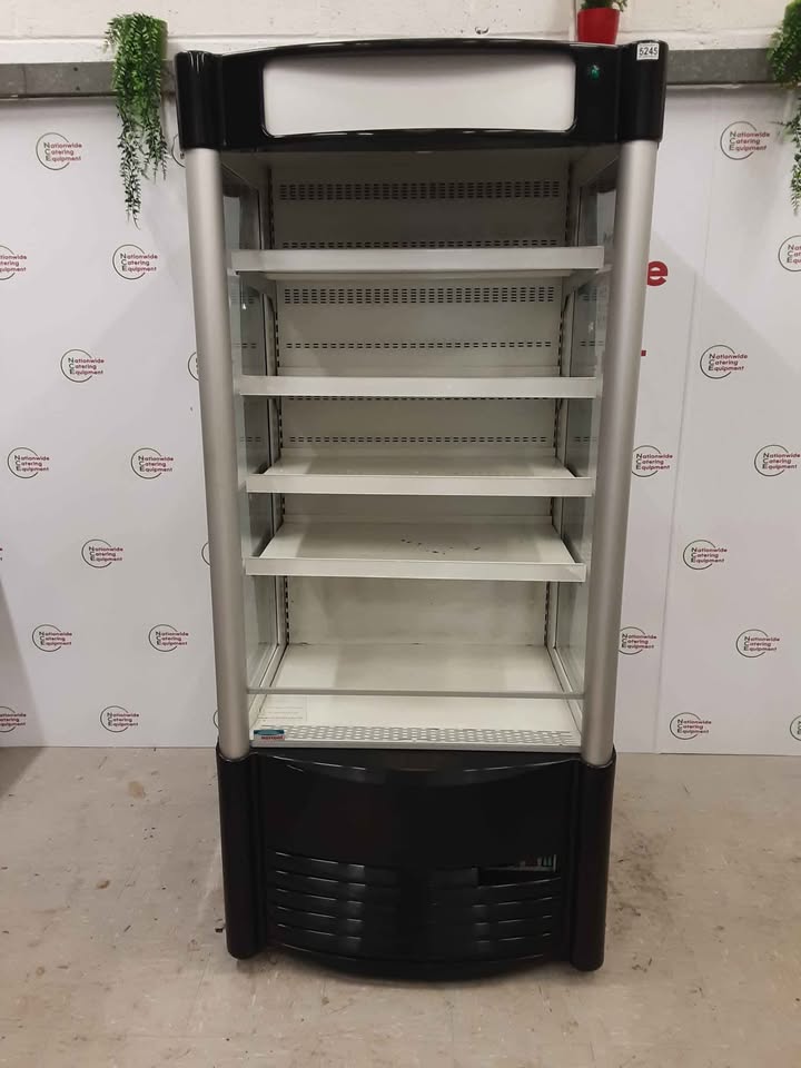 Black Multideck Fridge, 89cm, Model- OPL-G (NCE5245)