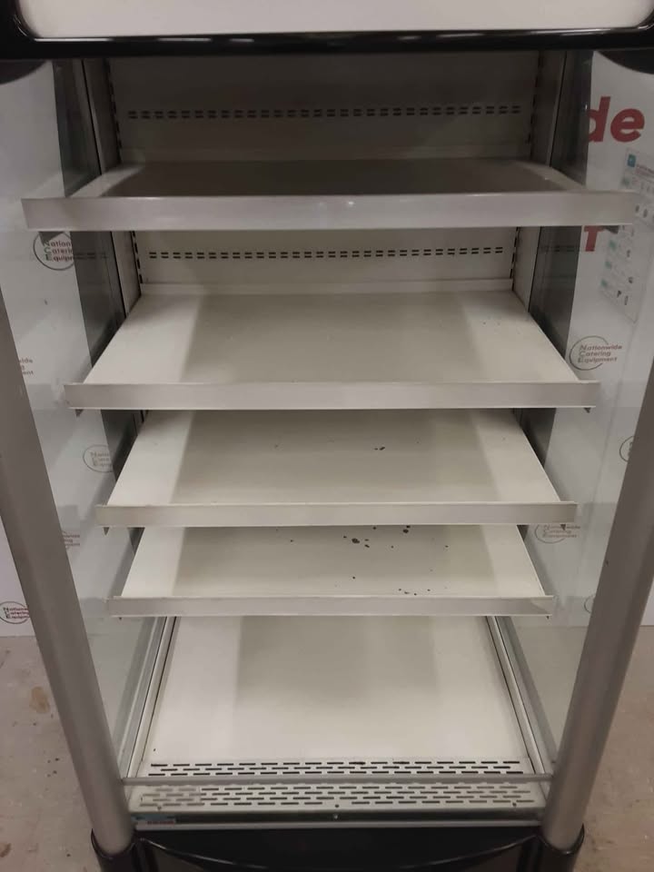 Black Multideck Fridge, 89cm, Model- OPL-G (NCE5245)