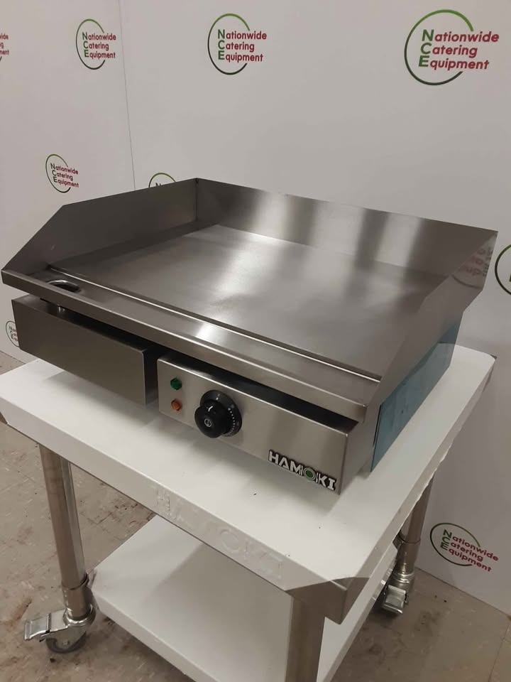 Hamoki 55cm Steel Plate Electric Griddle - 13amp, Model-FT-818 (NCE4406)