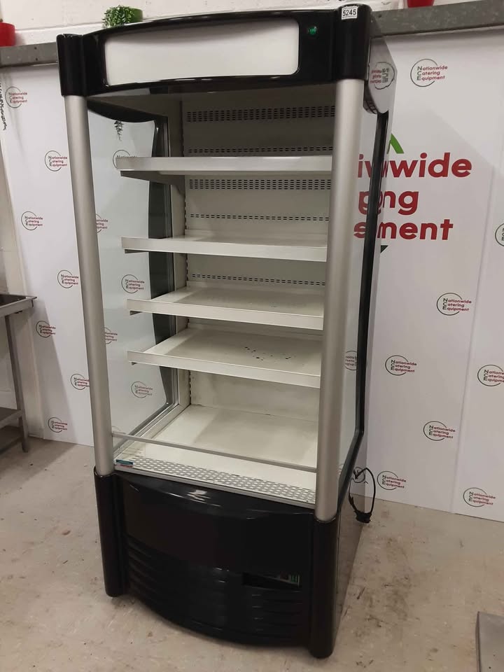 Black Multideck Fridge, 89cm, Model- OPL-G (NCE5245)