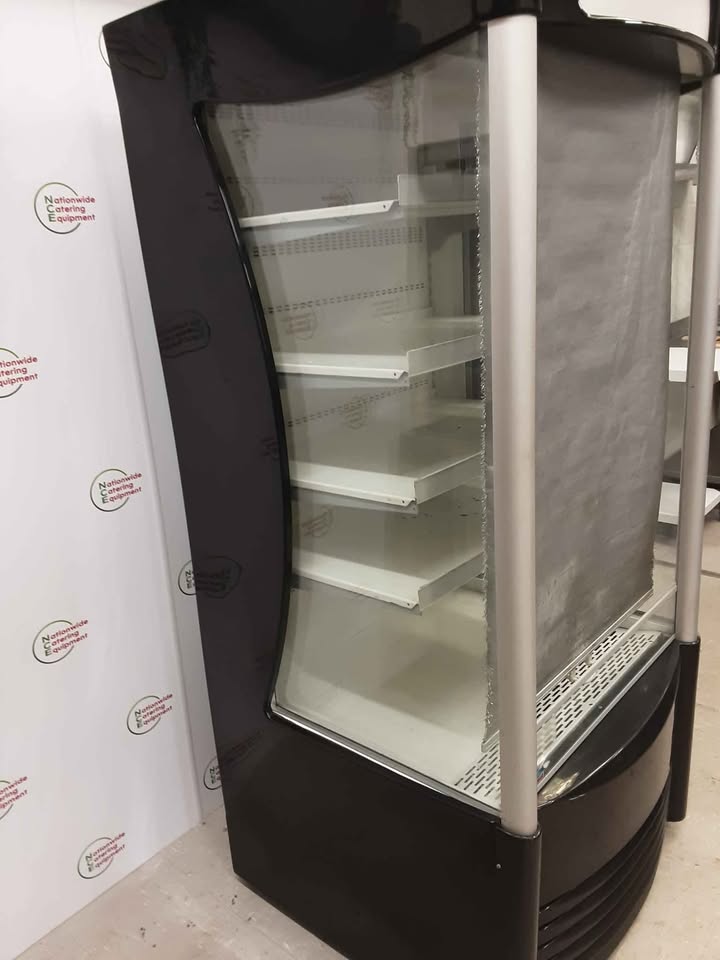 Black Multideck Fridge, 89cm, Model- OPL-G (NCE5245)