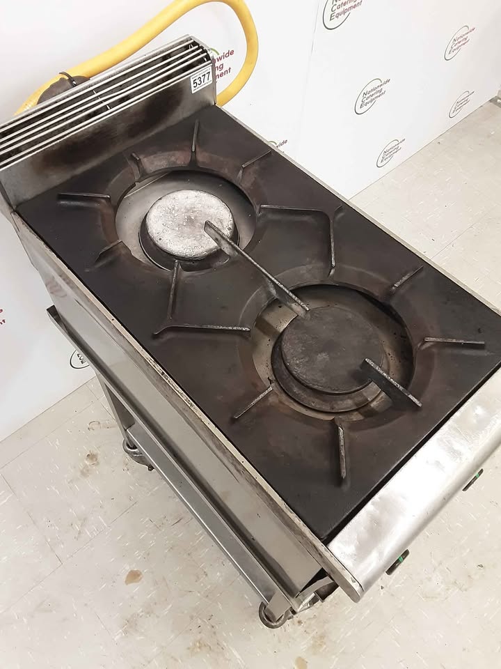 Clearance- Falcon 350 Two Burner Stove On Trolley / Stand (NCE5377)