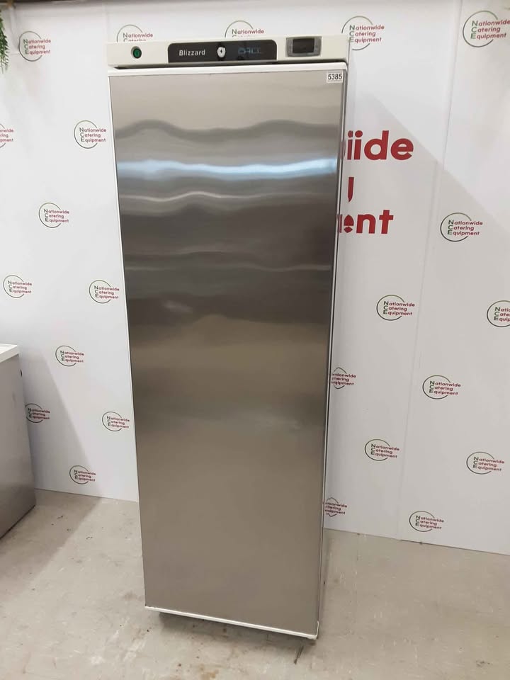 Blizzard 400L Stainless Steel Single Upright Fridge, Model-H400SS (NCE5385)