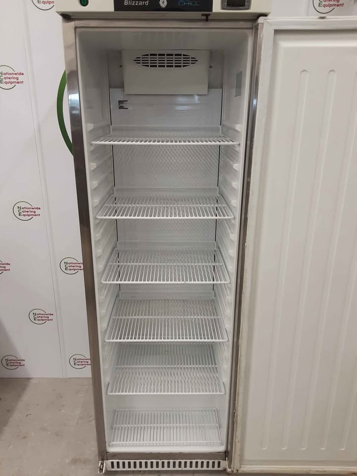 Blizzard 400L Stainless Steel Single Upright Fridge, Model-H400SS (NCE5385)