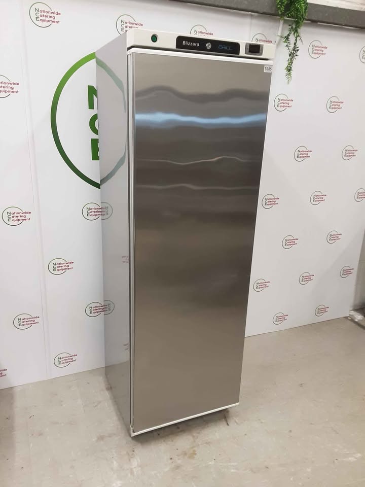 Blizzard 400L Stainless Steel Single Upright Fridge, Model-H400SS (NCE5385)