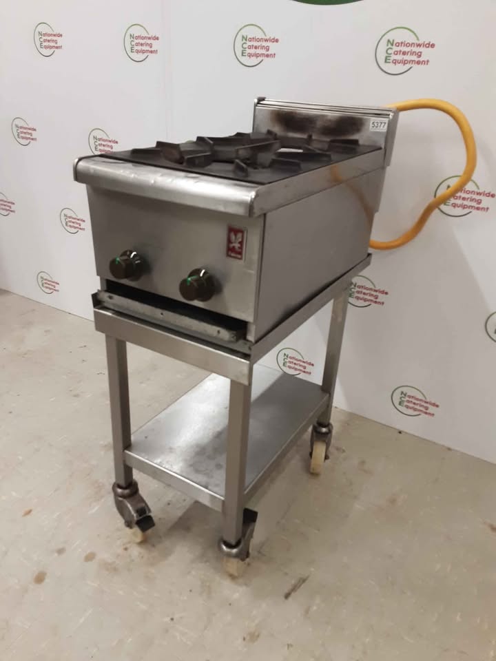 Clearance- Falcon 350 Two Burner Stove On Trolley / Stand (NCE5377)
