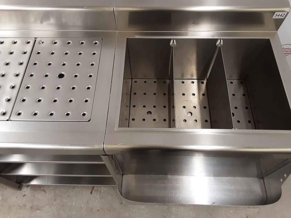 Stainless Steel IMC Cocktail Station / Sink, 250cm (NCE5442)
