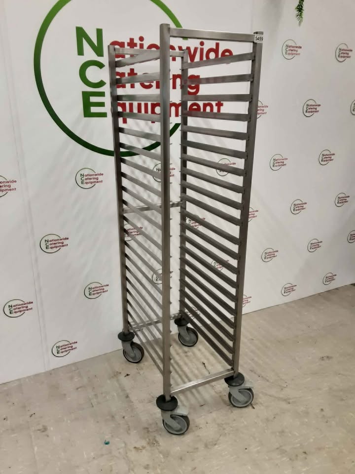 Stainless Steel Gastronorm Storage Trolley, 20 x 1/1GN (NCE5459)