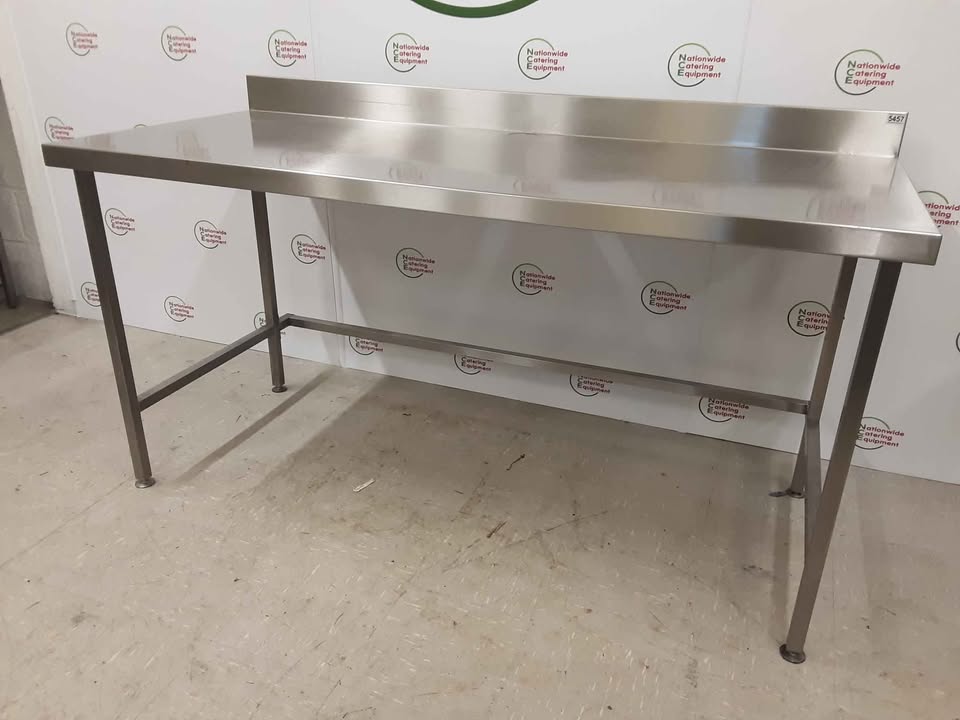 Stainless Steel 180cm Table-With Appliance Space (NCE5457)