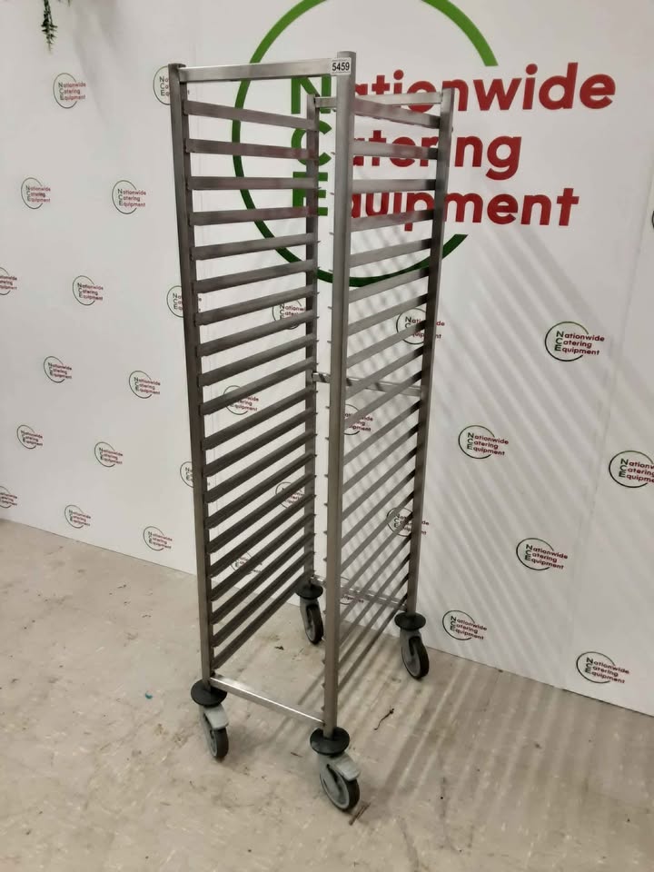 Stainless Steel Gastronorm Storage Trolley, 20 x 1/1GN (NCE5459)