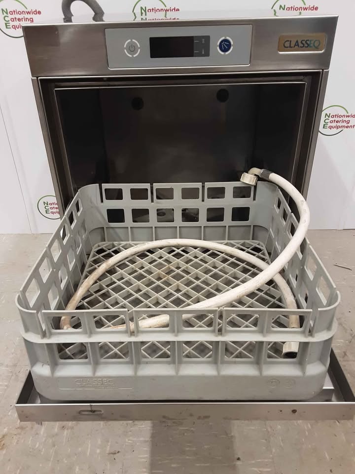 Classeq 2019 Undercounter Glasswasher,13amp,Drain & Chemical Pumps, Internal Softener, Model-G400DUOWS (NCE5426)