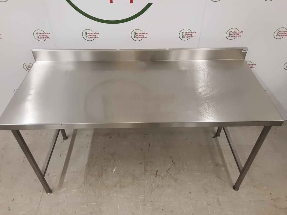 Stainless Steel 180cm Table-With Appliance Space (NCE5457)