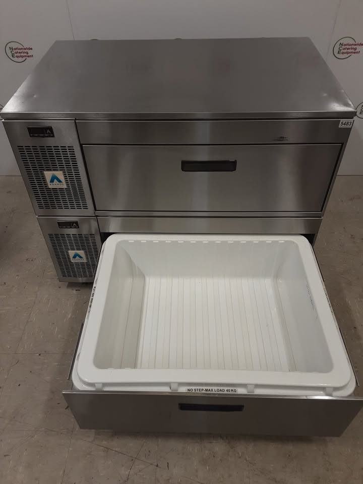Adande Two Drawer Counter Fridge (NCE5483)