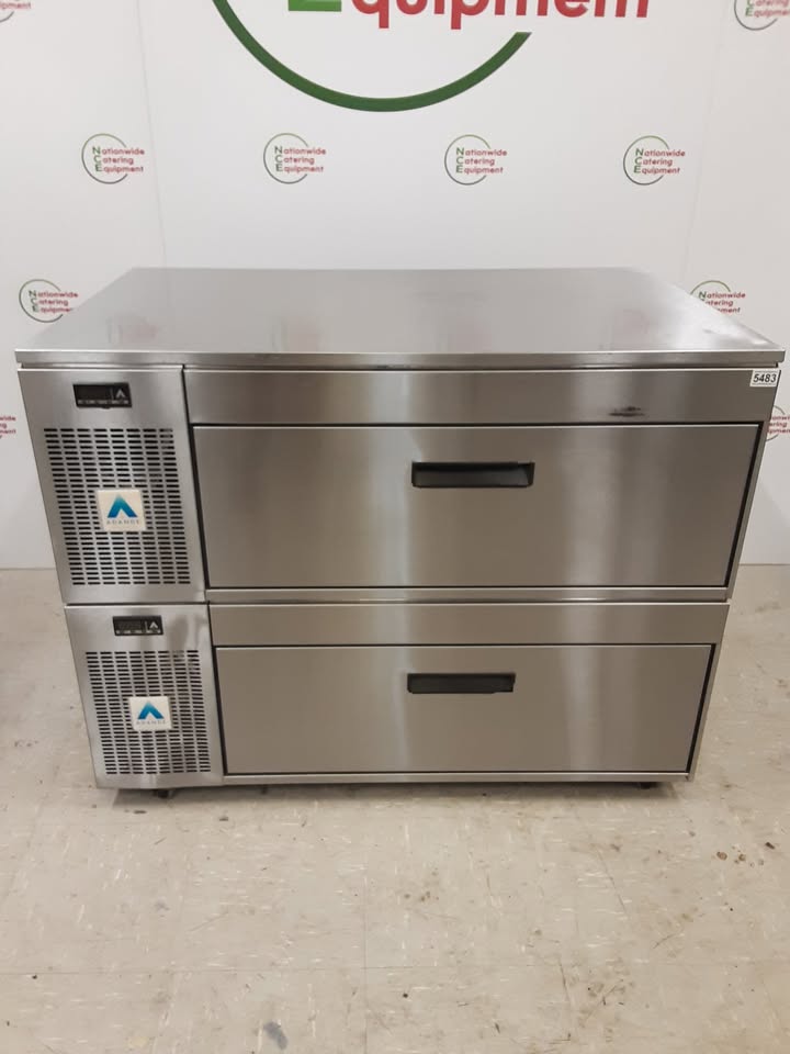 Adande Two Drawer Counter Fridge (NCE5483)
