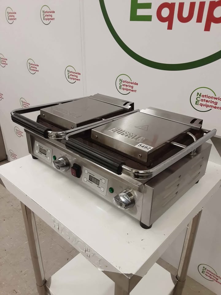 Buffalo Double Panini / Contact Grill, Model- FC384 (NCE5492)