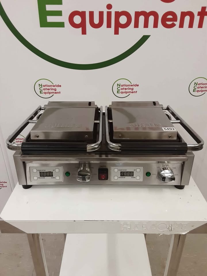 Buffalo Double Panini / Contact Grill, Model- FC384 (NCE5492)