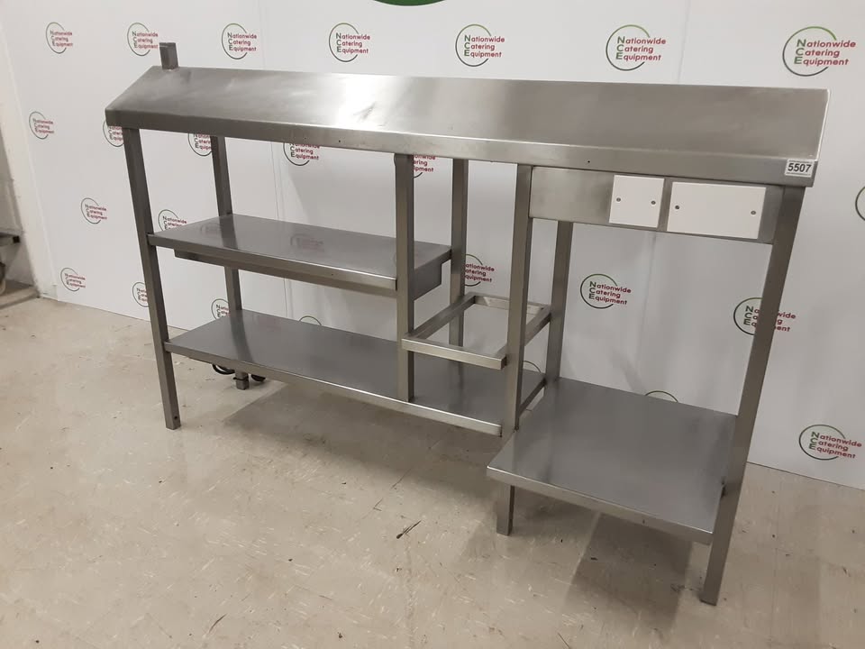 Stainless Steel Three Tier Heated Gantry, 160cm, 13amp (NCE5507)